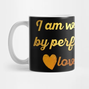 I am won by perfect love Mug